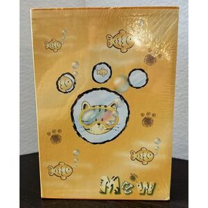 Cat Photo Albums, Set Of‎ 5 Albums. 11.25"x8"x2.75".